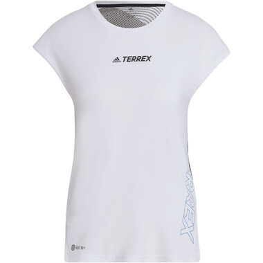 ADIDAS TERREX AGRAVIC PRO TOP Women's Short-Sleeved T-Shirt White 0